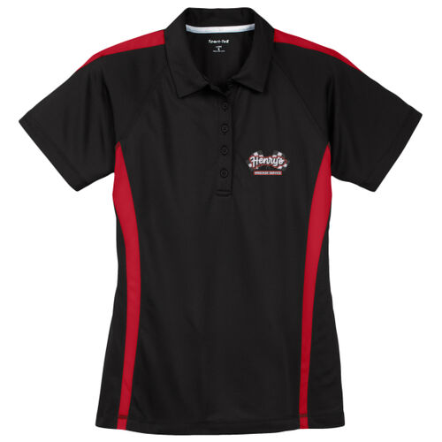 Women's PosiCharge ® Micro Mesh Colorblock Polo Thumbnail