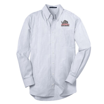 Plaid Pattern Easy Care Shirt Thumbnail