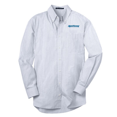 Plaid Pattern Easy Care Shirt Thumbnail