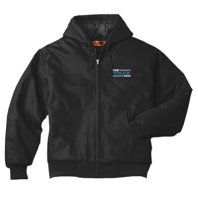 Tall Duck Cloth Hooded Work Jacket Thumbnail