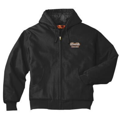 Tall Duck Cloth Hooded Work Jacket Thumbnail