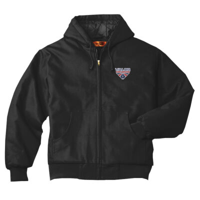 Tall Duck Cloth Hooded Work Jacket Thumbnail