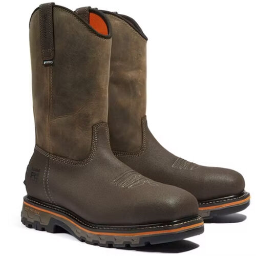 Timberland Pro True Grit TPU Outsole Composite Toe Pull On Work Boots Thumbnail