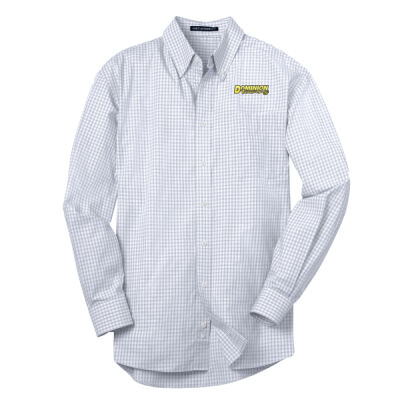 Plaid Pattern Easy Care Shirt Thumbnail