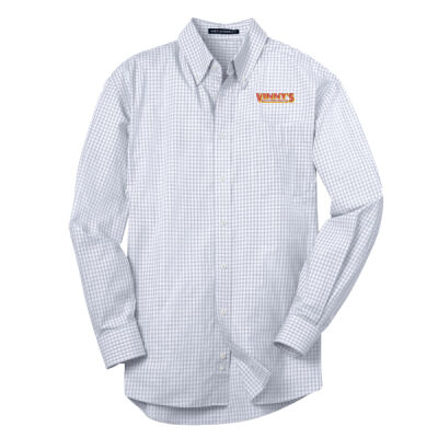 Plaid Pattern Easy Care Shirt Thumbnail