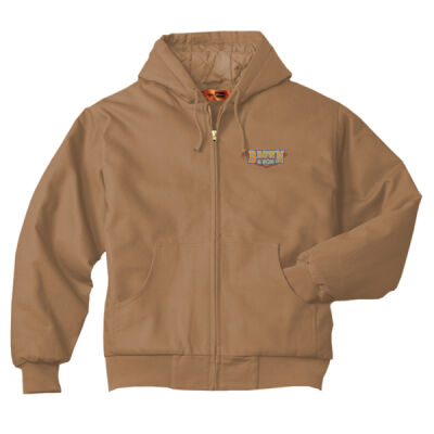 Tall Duck Cloth Hooded Work Jacket Thumbnail