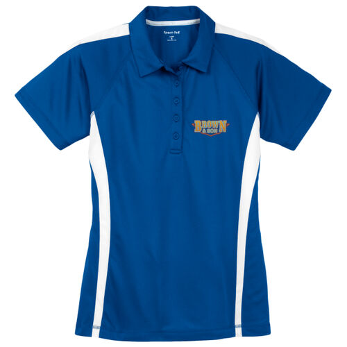 Women's PosiCharge ® Micro Mesh Colorblock Polo Thumbnail